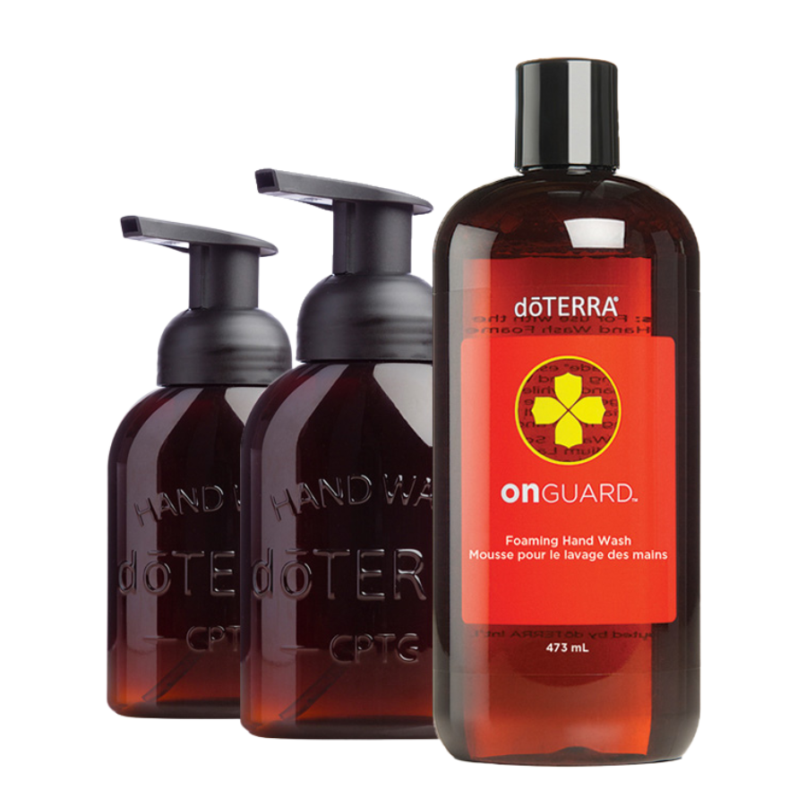 doterra-on-guard-foaming-hand-wash-with-2-dispensers