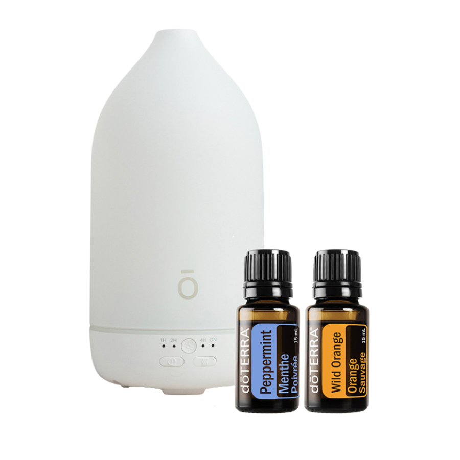 doterra-Laluz-Diffuser-with-Peppermint-and-Wild-Orange